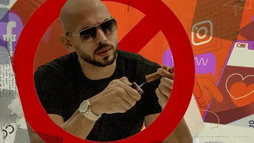 ”Cobra” Tate, interzis! Este cercetat în dosare de prostituție și spălare de bani, iar acum a fost dat jos de pe Facebook și Instagram