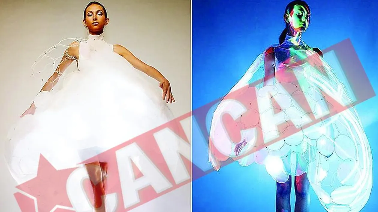 Rochia care isi schimba culoarea