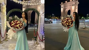 Prințesa țiganilor din Grajduri a împlinit 18 ani! Anabela și-a sărbătorit majoratul la un restaurant de lux din Capitală, lângă Arcul de Triumf