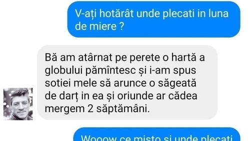 Bancul începutului de săptămână | Luna de miere