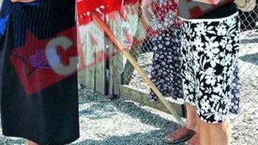 Maria Basescu a mobilat casa batranei sinistrate din Saucesti