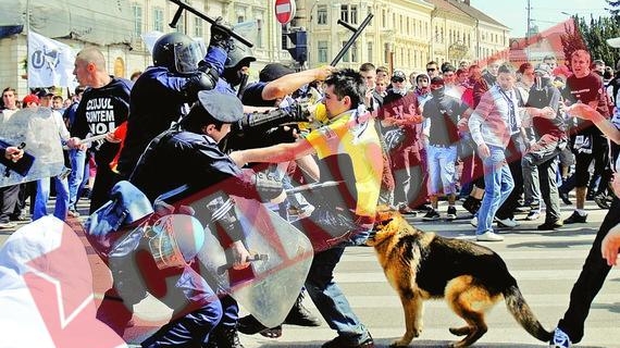 A curs sange la Cluj
