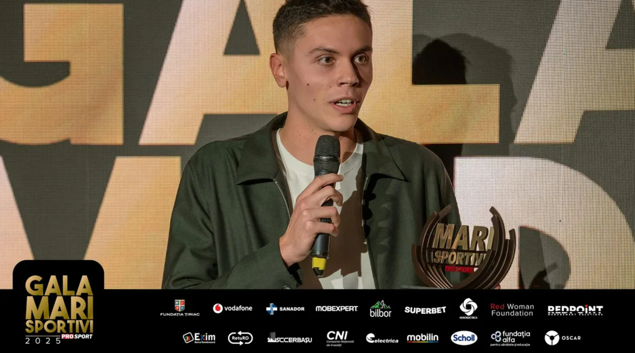 GALA MARI SPORTIVI, transmisă de ProSport de Ziua Națională a României de la ora 20:00. David Popovici şi alte nume uriaşe vor putea fi văzute într-o ediție eveniment de 1 Decembrie