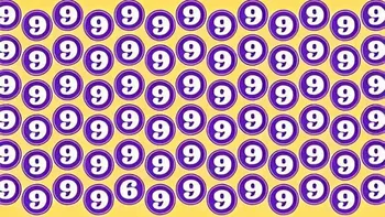 Test de logică | Nu toate cifrele din această imagine sunt 9. Găsiți intrusul!