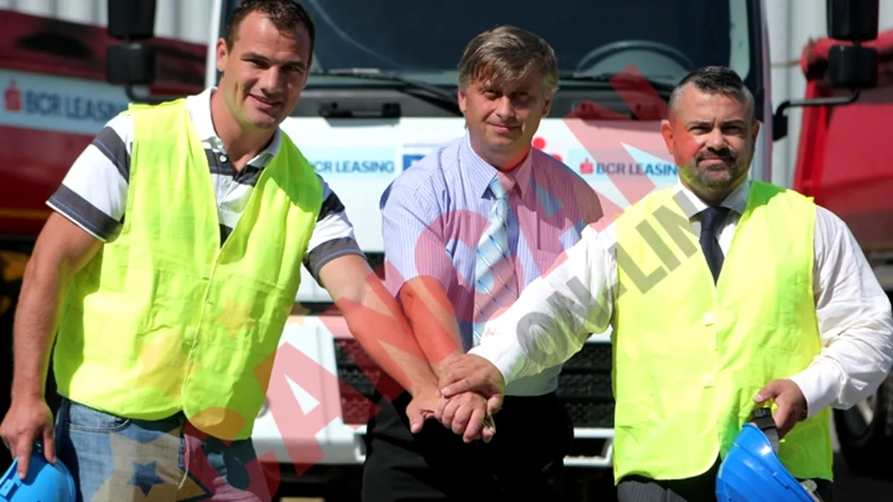 Ionut Iftimoaie ajuta victimele inundatiilor cu utilaje de mare tonaj