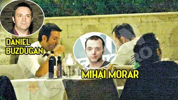 Au cinat la lumina lumanarii! Ce romantici sunt Buzdu si Morar!