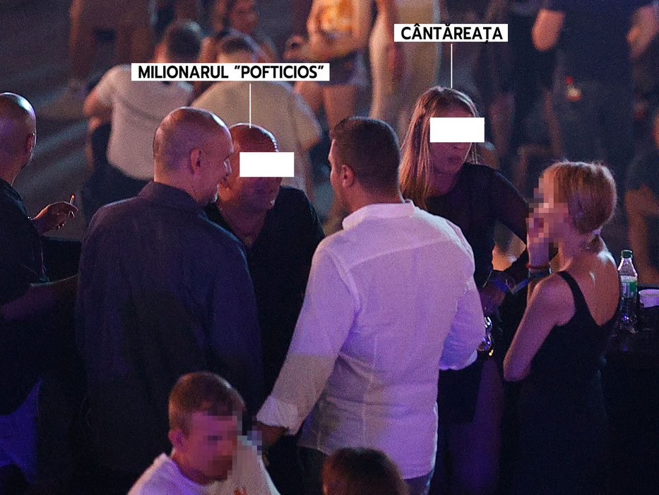 Milionarul ”pofticios” și-a scos soția pe care a ”tradus-o” la Untold (Foto: CANCAN.RO)