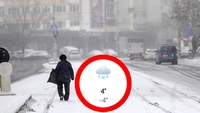 Meteorologii Accuweather au schimbat prognoza: Pe ce dată ninge în București. E mai devreme decât ne așteptam