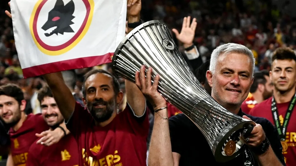 Trofeul Conference League merge la Roma!