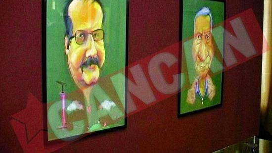 Expozitie de caricaturi ale profesorilor