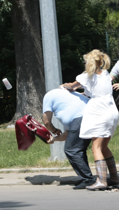 Ion Boschet ajungea pe prima pagină a ziarelor după ce o agresa pe Andreea Spătaru, în plină stradă