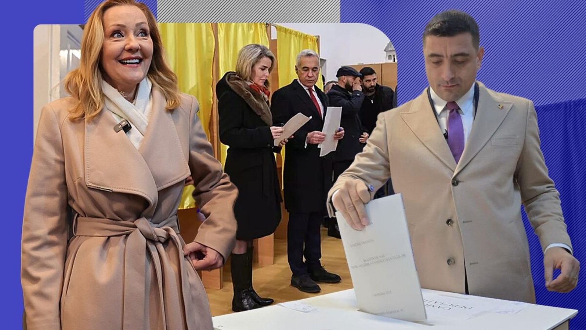 Călin şi Cristela Georgescu, Lasconi sau George Simion, outfiturile la control! Mesajul ascuns pe care l-au transmis prin ţinute