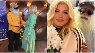 Cine este Sadhguru, liderul spiritual care a strâns mii de oameni la Arenele Romane. Andreea Esca și Loredana Groza, printre vedetele care s-au pozat cu yoghinul