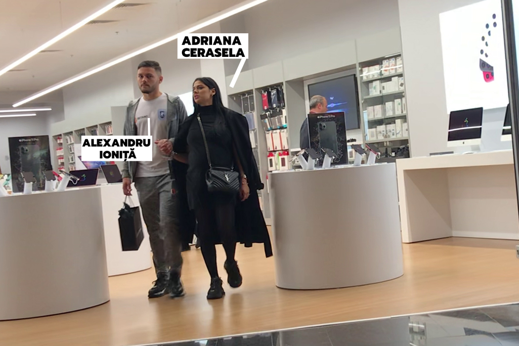 Alex și Cerasela, la o plimbare romantică prin mall