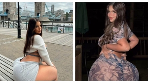 Ea este tânăra de 26 de ani cu forme demne de Cartea Recordurilor. Gracie are talie de viespe și cel mai mare posterior