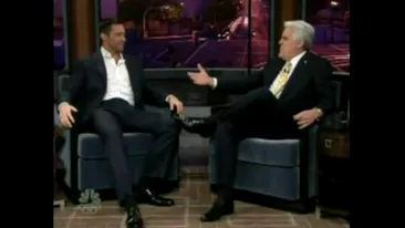 Hugh Jackman vorbeste despre penisul lui la Jay Leno