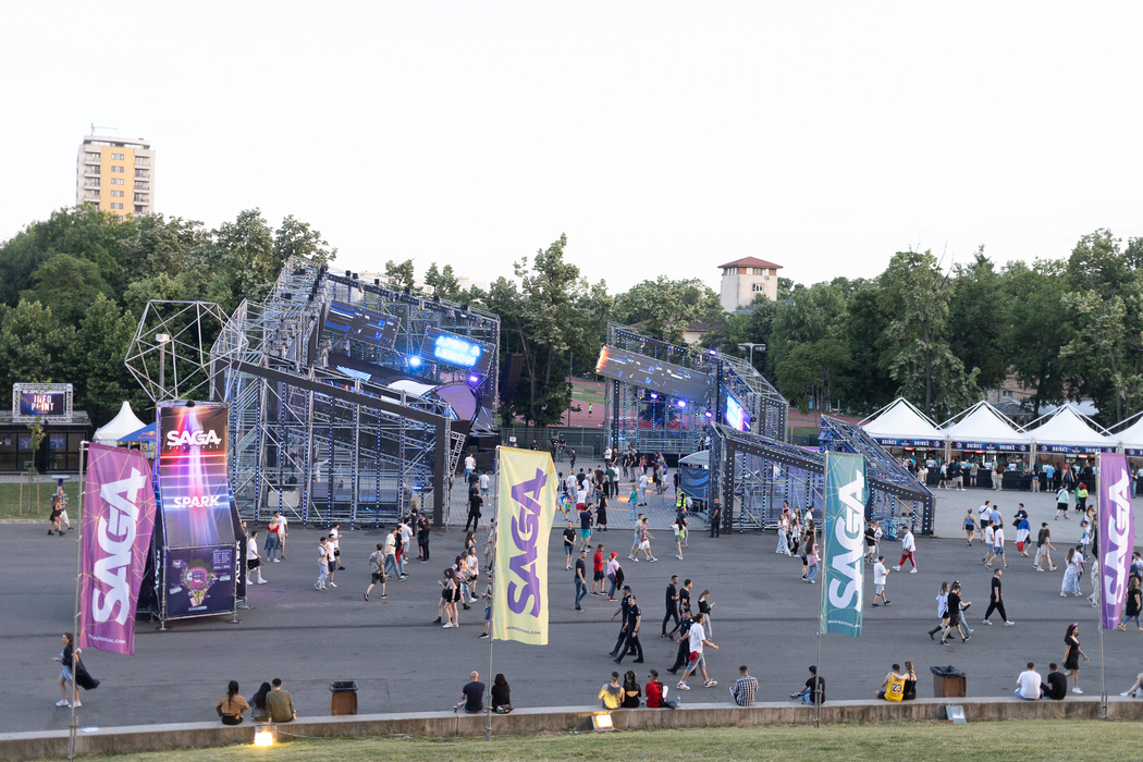 Festivalul Saga, prilej de distracție pentru mii de tineri (Foto: CANCAN.RO)