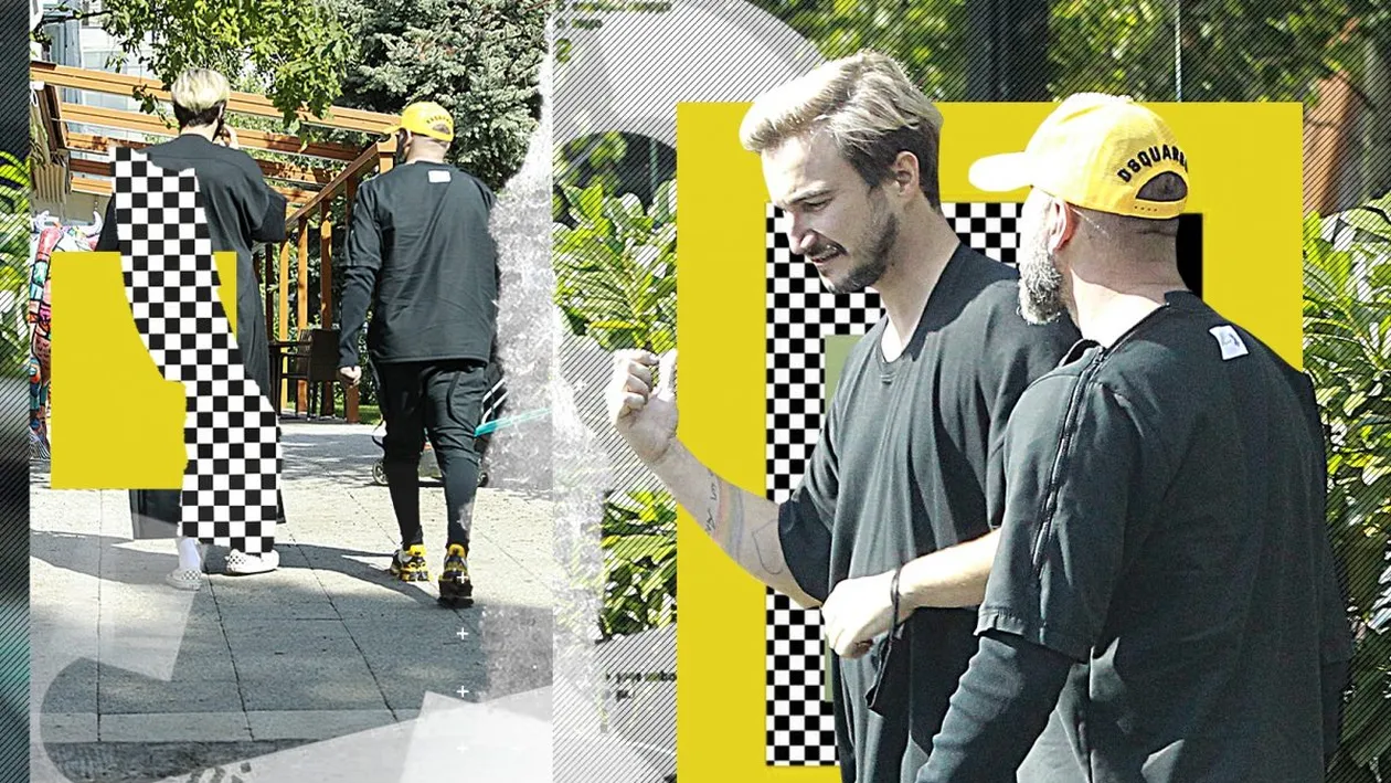 Gigi Becali ar fi jurat că-i călugăr! Iubitul Cristinei Cioran a dat moda peste cap pe străzile Capitalei