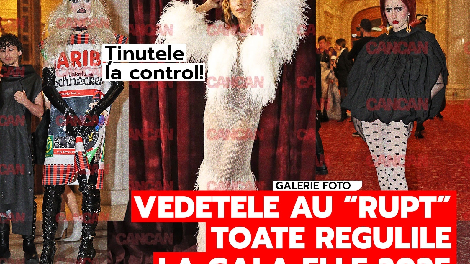 Ținutele la control! Vedetele au “rupt” toate regulile la Gala Elle 2025
