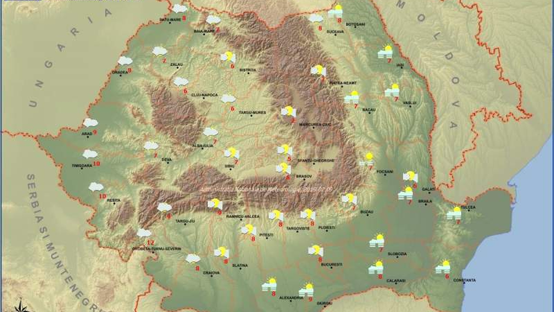 Prognoza meteo 10 - 11 februarie! Anuntul facut acum de ANM! Se intampla luni