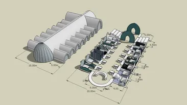 Hotelul de Gheaţă de la Bâlea va avea în acest an o peşteră a dragonilor şi o cameră a oglinzilor