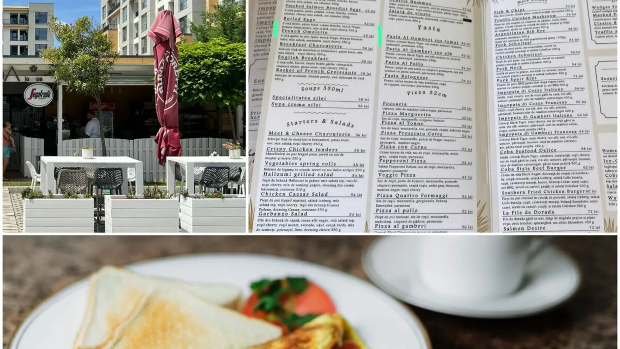 Incredibil! Cât a ajuns să coste o omletă în Năvodari. Clienții au crezut că nu văd bine