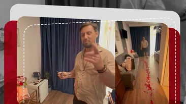 Surprize, surprize pentru Daniel Pavel! Soția a pus totul la cale: l-a „urcat” în mașină și… “Nu a ştiut unde mergem”