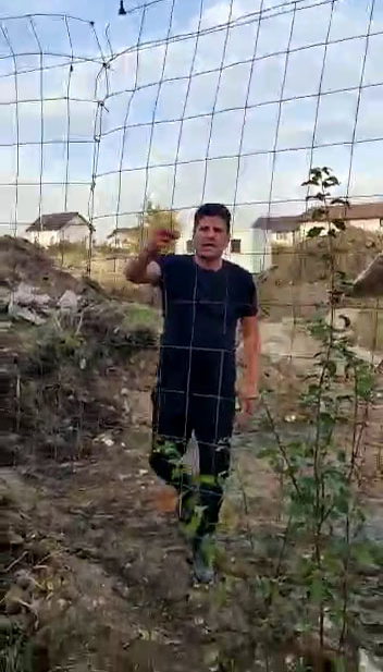 Ogică se ceartă cu vecinii, la Bragadiru