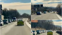 „S-a spart conducta” pe DN1! Imagini cu traficul apocaliptic de pe Valea Prahovei, cât durează coada. VIDEO