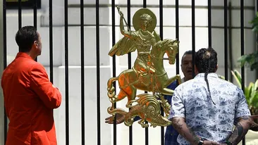 Scandal monstru la poarta palatului lui Becali! Ce-a avut de impartit milionarul cu temutul recuperator Romica Cojoc