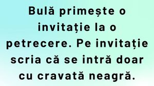 BANC | Bulă și petrecerea black-tie