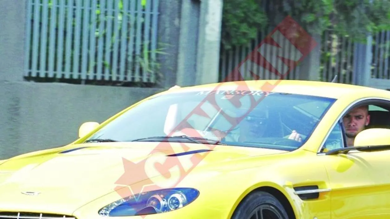 Giani Kirita a testat un Aston Martin tunat