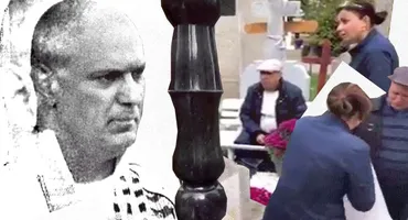 Pomană de 5* la mormântul faimosului Fane Spoitoru. Ce pachete ”calificate” a împărțit văduva interlopului