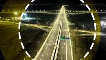 Sigur nu știați asta! De ce este luminată aproape în totalitate Autostrada  Pitești – Curtea de Argeș | EXCLUSIV