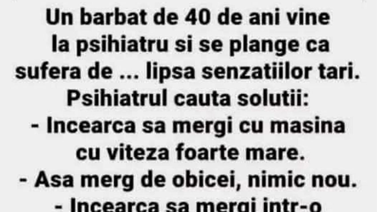 BANCUL ZILEI | Criza bărbaților de 40 de ani