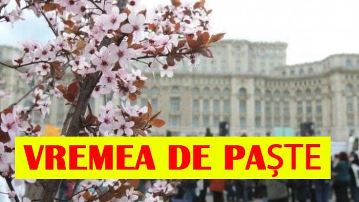 ANM a schimbat prognoza meteo! Vremea de Paște și de Florii în România: -6 grade