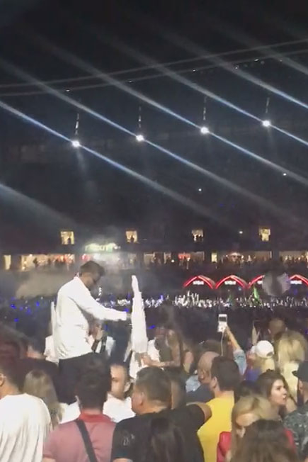 Cătălin Botezatu a făcut spectacol la UNTOLD