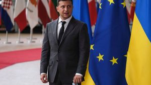 Ucraina a trimis cererea de aderare la UE.  Zelenski: „Facem apel la Uniunea Europeană”