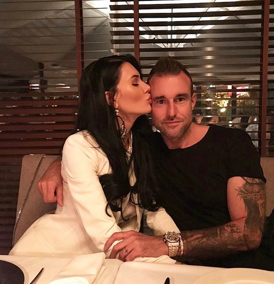 Andreea Sasu şi Philipp Plein
