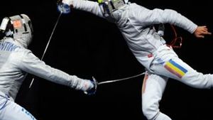 Echipa masculina de sabie a Romaniei a cucerit medalia de aur la Cupa Mondiala de la Tunis