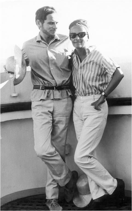Pierre Cardin și Jeanne Moreau