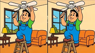 TEST IQ | Aceste două poze par identice, dar nu sunt. Câte diferențe puteți identifica?
