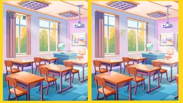 Test de perspicacitate | 4 diferențe în cel mult 12 secunde: Le puteți găsi pe toate?