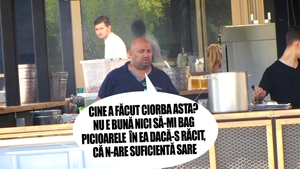 Credeai că e dur la TV, dar să-l vezi în bucătărie! Chef Scărlătescu îşi terorizează ”trepăduşii”!