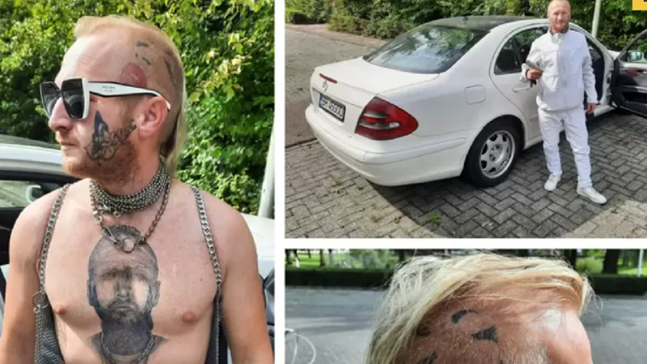 Povestea ireală a lui Valentin, românul care a speriat olandezii. Bărbatul doarme într-un Mercedes și își face nevoile în parc