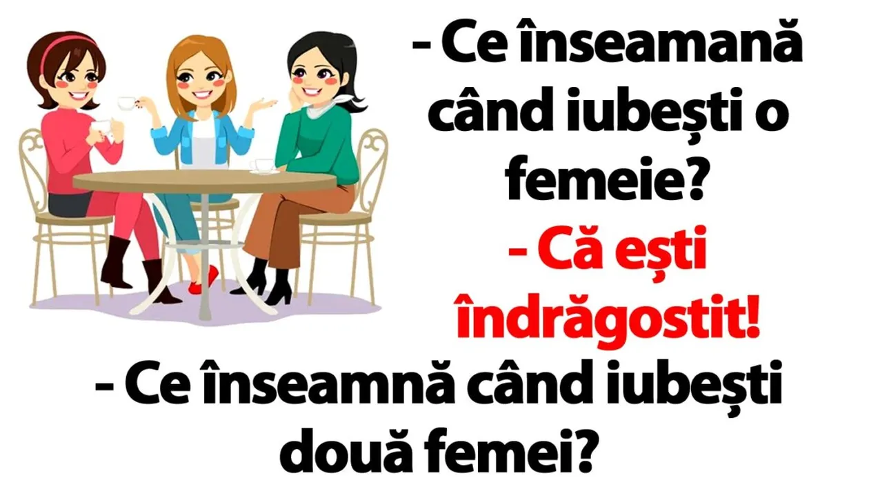 BANCUL ZILEI | Ce înseamnă când iubești trei femei?