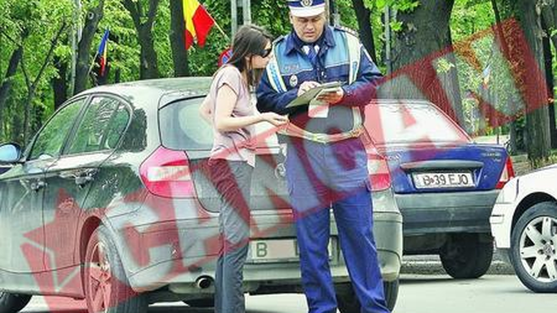 Livia Dila s-a certat cu Politia Rutiera