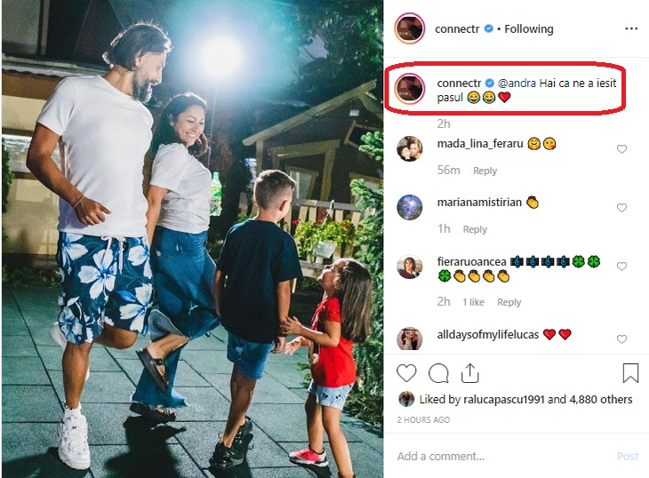 Imaginile momentului în showbiz! Connect-R și Misha, filmați în ipostaze tandre la 1 an de la anunțul divorțului! Andra i-a dat de gol