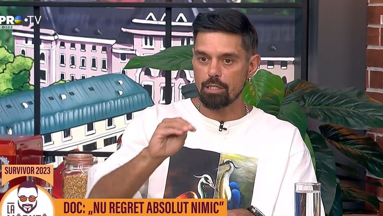 Ce nume are în buletin DOC de la Survivor România. Toată țara îi cunoaște doar numele de scenă