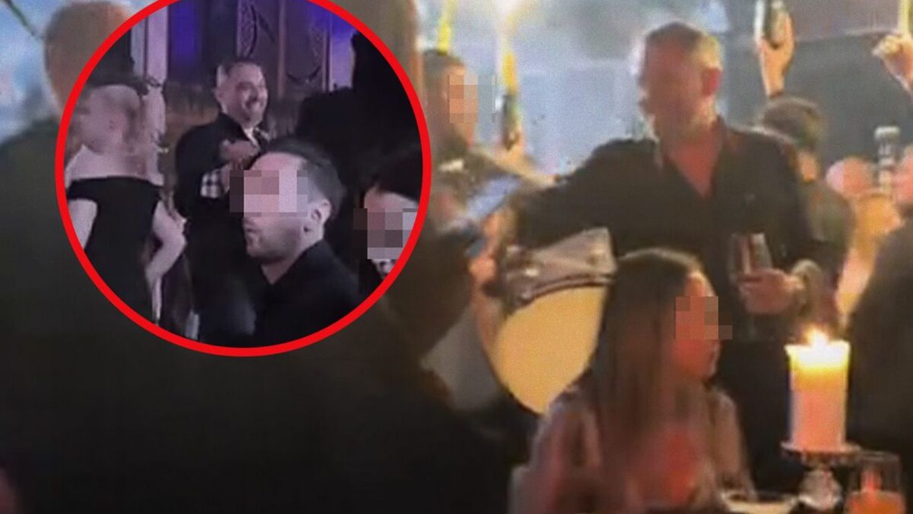 Romică a bulversat clubul cu un ”vagon” de șampanii și artificii ca în Dubai! Imaginile luxului debordant cu nababul care fabrică miliarde din contracte cu Armata